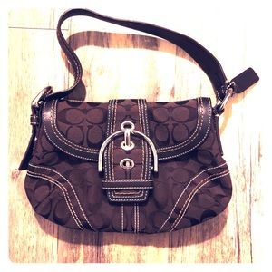 Chocolate Brown Coach Purse